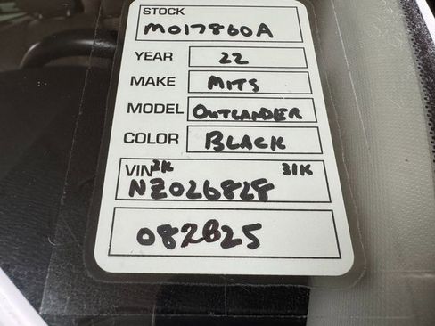 Used 2022 Mitsubishi Outlander SEL image 28