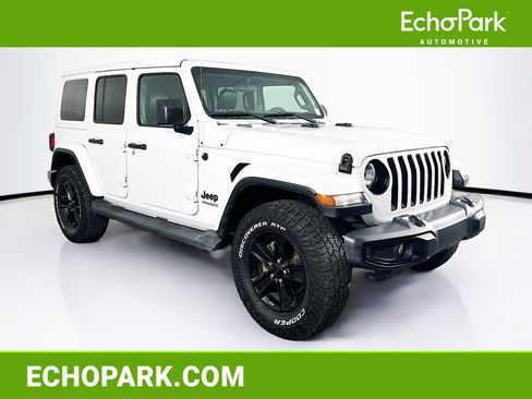 Used 2020 Jeep Wrangler Unlimited Sahara AWD/4WD image 1