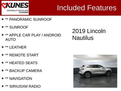 Used 2019 Lincoln Nautilus Select