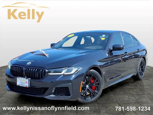 Used 2021 BMW 540i xDrive w/ M Sport Package AWD/4WD image 1