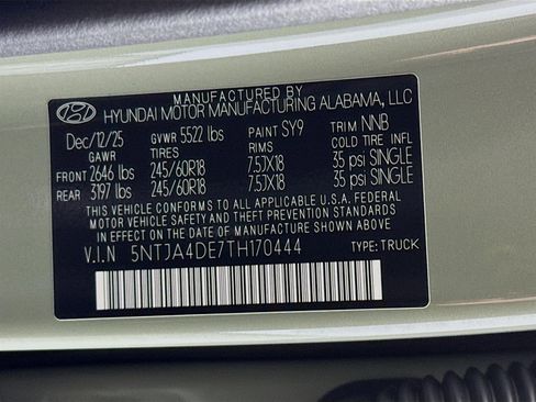 New 2026 Hyundai Santa Cruz SE FWD image 29