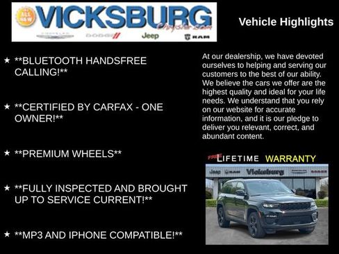 Used 2023 Jeep Grand Cherokee Limited w/ Black Appearance Package AWD/4WD image 13