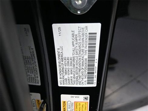 New 2025 Honda Accord LX image 4