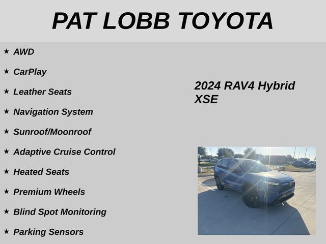 Certified 2024 Toyota RAV4 XSE w/ Advanced Technology Package AWD/4WD image 12