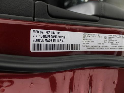 Used 2021 Jeep Grand Cherokee Limited w/ Luxury Group II AWD/4WD image 45