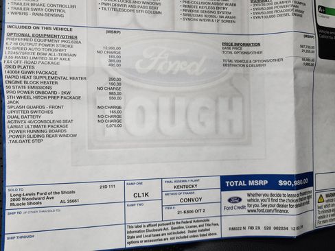 Used 2025 Ford F350 Lariat w/ Lariat Ultimate Package image 61