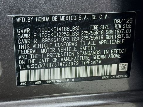 New 2026 Honda HR-V EX-L image 31