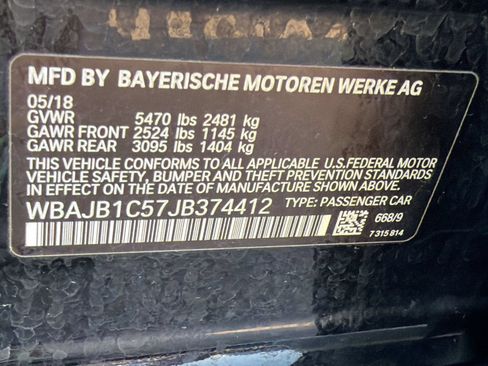 Used 2018 BMW 530e xDrive AWD/4WD image 26
