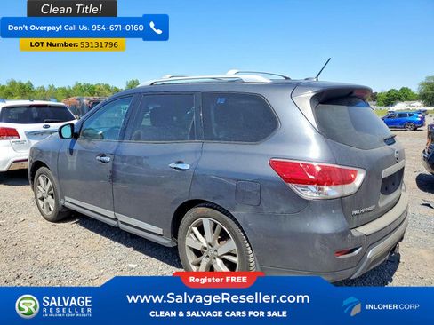 Used 2014 Nissan Pathfinder Platinum AWD/4WD image 3