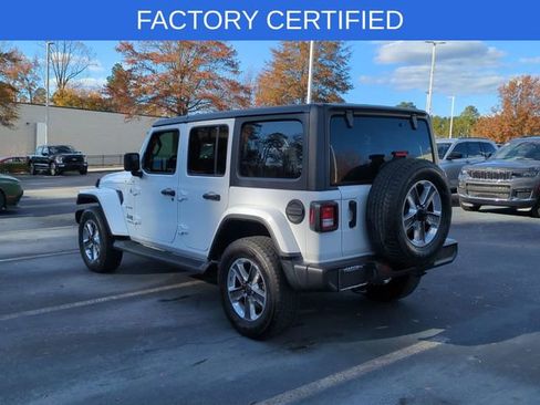 Certified 2021 Jeep Wrangler Unlimited Sahara image 3