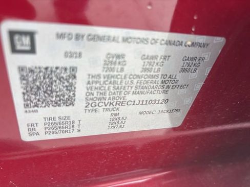 Used 2018 Chevrolet Silverado 1500 LT w/ All Star Edition image 10