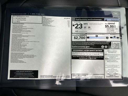 Used 2026 Land Rover Range Rover Velar S image 28