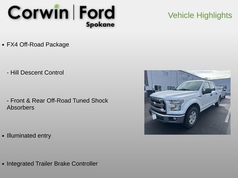 Used 2015 Ford F150 XLT w/ Max Trailer Tow Package image 12