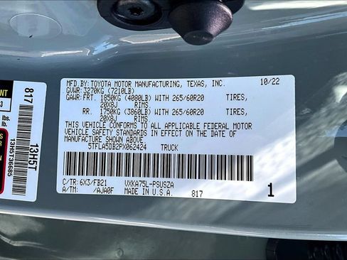 Used 2023 Toyota Tundra SR5 w/ TRD Sport Package AWD/4WD image 36