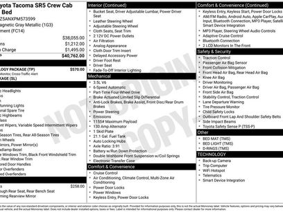Used 2023 Toyota Tacoma SR5 w/ Technology Package