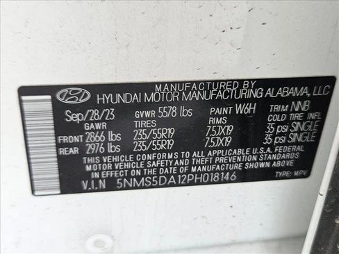 Used 2023 Hyundai Santa Fe Limited image 28