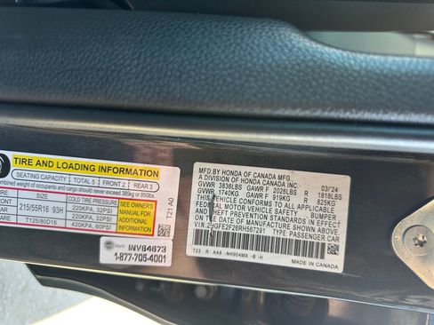 Used 2024 Honda Civic LX image 16