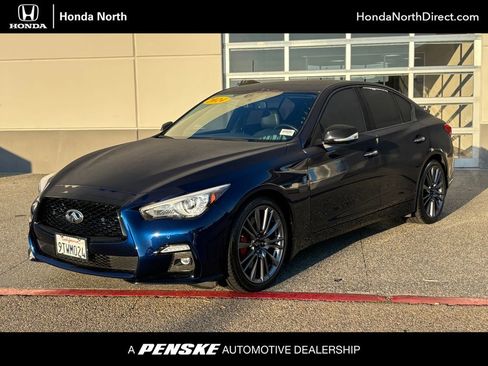 Used 2024 INFINITI Q50 Red Sport 400 image 1
