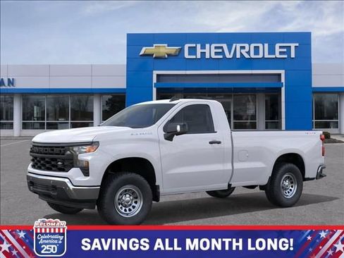 New 2026 Chevrolet Silverado 1500 W/T w/ WT Safety Package AWD/4WD image 2
