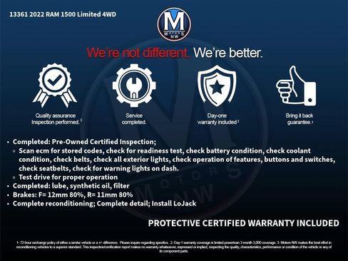 Used 2022 RAM 1500 Limited w/ Body Color Bumper Group image 3