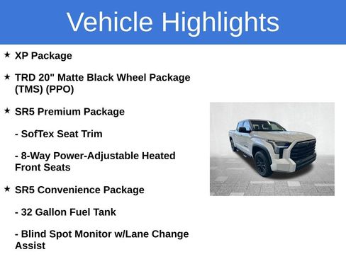 Used 2024 Toyota Tundra SR5 w/ SR5 Premium Package AWD/4WD image 3