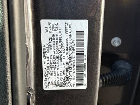 Used 2022 Honda Pilot EX-L image 35