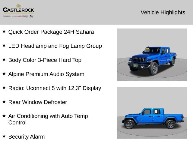 Certified 2026 Jeep Gladiator Sport AWD/4WD image 4