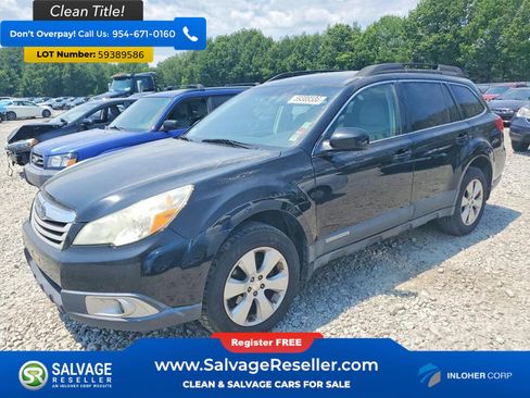 Used 2010 Subaru Outback 2.5i Premium AWD/4WD image 1
