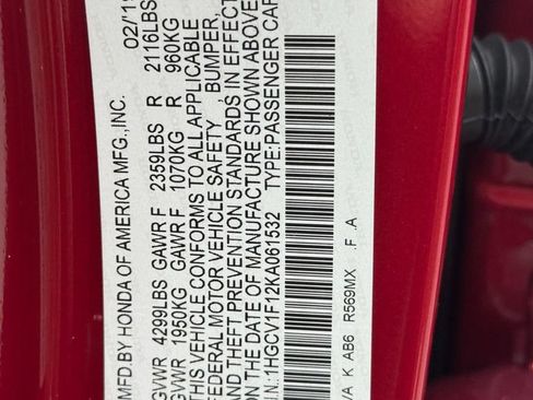 Used 2019 Honda Accord LX image 25