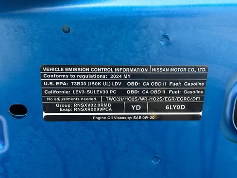 Used 2024 Nissan Sentra SV FWD image 29