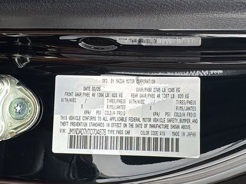 New 2026 MAZDA MX-5 Miata Grand Touring w/ Weather Package RWD image 20