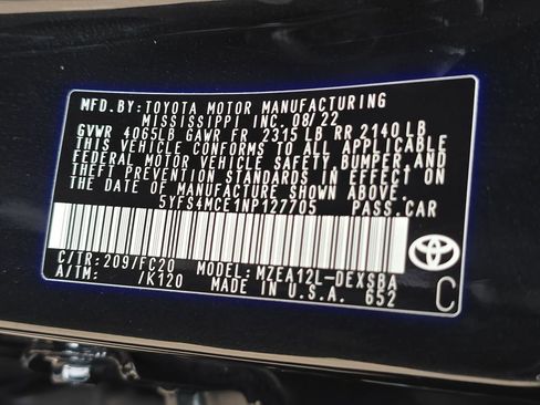 Used 2022 Toyota Corolla SE FWD image 32