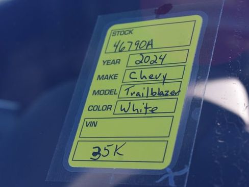 Certified 2024 Chevrolet TrailBlazer RS w/ Convenience Package image 37