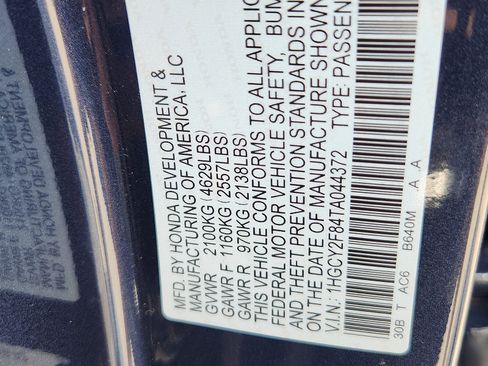 New 2026 Honda Accord Touring image 19