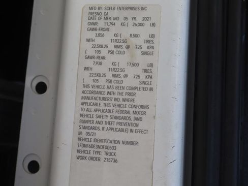 Used 2022 Ford F650 2WD Regular Cab Super Duty image 47