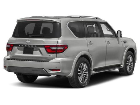 Used 2021 Nissan Armada SL w/ Captain's Chairs Package RWD image 2