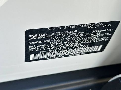Certified 2026 Subaru Outback Premium AWD/4WD image 34