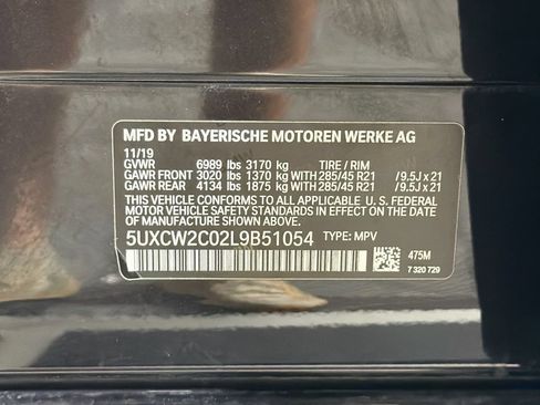 Used 2020 BMW X7 xDrive40i w/ M Sport Package AWD/4WD image 37