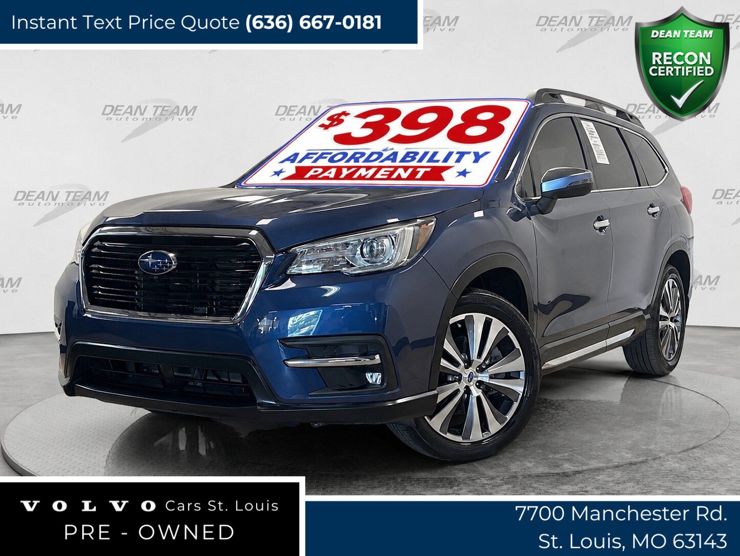 Used 2021 Subaru Ascent Touring AWD/4WD image 1