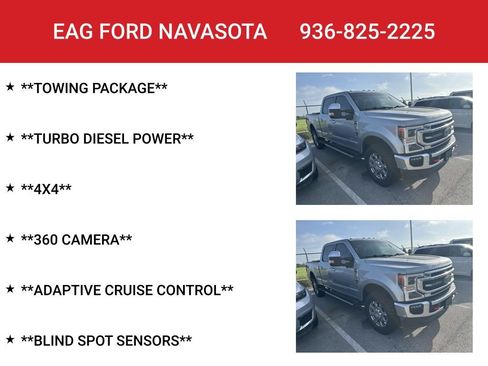 Used 2022 Ford F350 Lariat w/ Lariat Ultimate Package AWD/4WD image 3