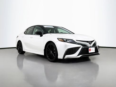 Certified 2021 Toyota Camry XSE w/ Navigation Package FWD image 1