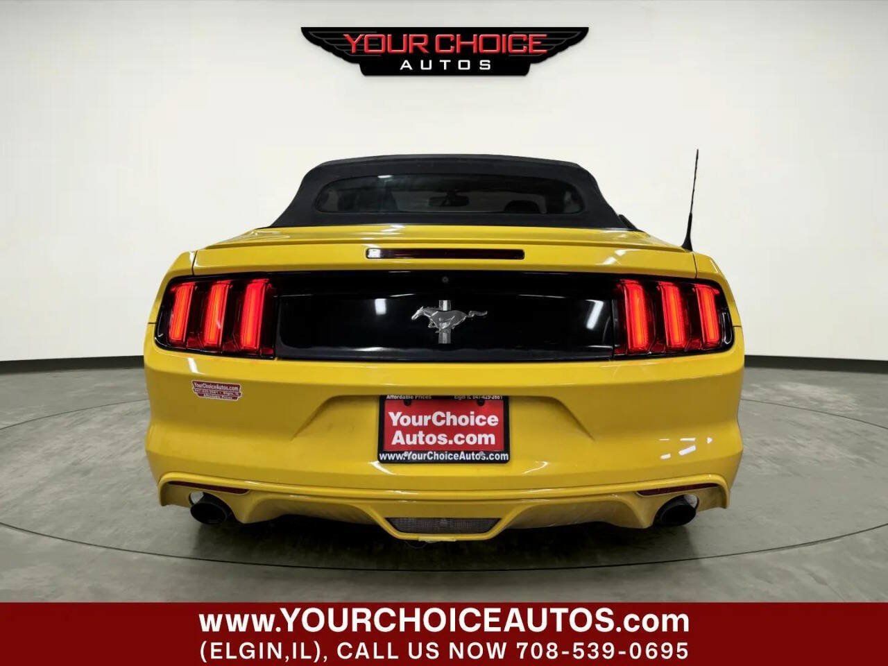 Used 2016 Ford Mustang Convertible w/ Equipment Group 051A RWD image 7