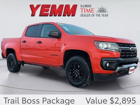 Used 2022 Chevrolet Colorado Z71 w/ Trail Boss Package AWD/4WD image 1