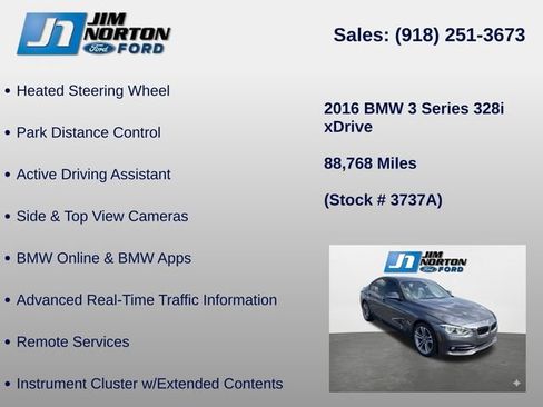 Used 2016 BMW 328i xDrive Sedan AWD/4WD image 17