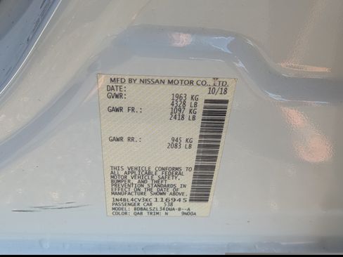 Used 2019 Nissan Altima 2.5 SR FWD image 16