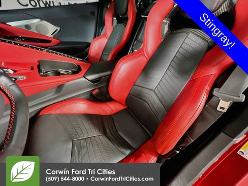 Used 2021 Chevrolet Corvette Stingray Preferred Cpe w/ Z51 Performance Package RWD image 26