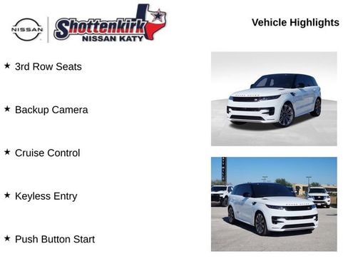 Used 2023 Land Rover Range Rover Sport SE Dynamic image 19