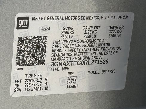 Certified 2024 Chevrolet Equinox LT w/ Driver Convenience Package image 28