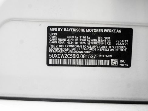 Used 2019 BMW X7 xDrive40i w/ Premium Package AWD/4WD image 49