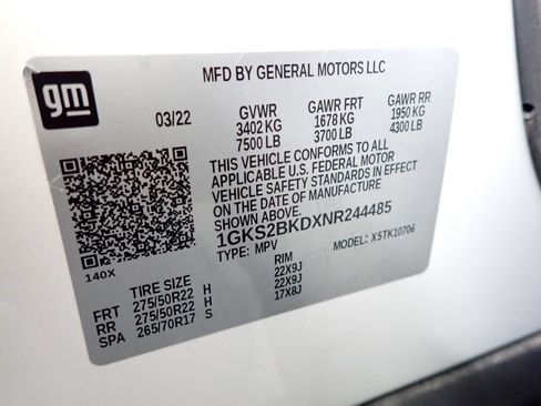 Used 2022 GMC Yukon SLT w/ SLT Premium Package AWD/4WD image 52